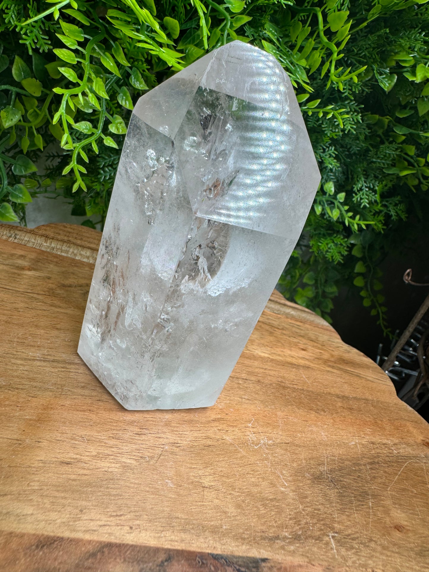 HQ Chunky Brazilian Clear Quartz Tower