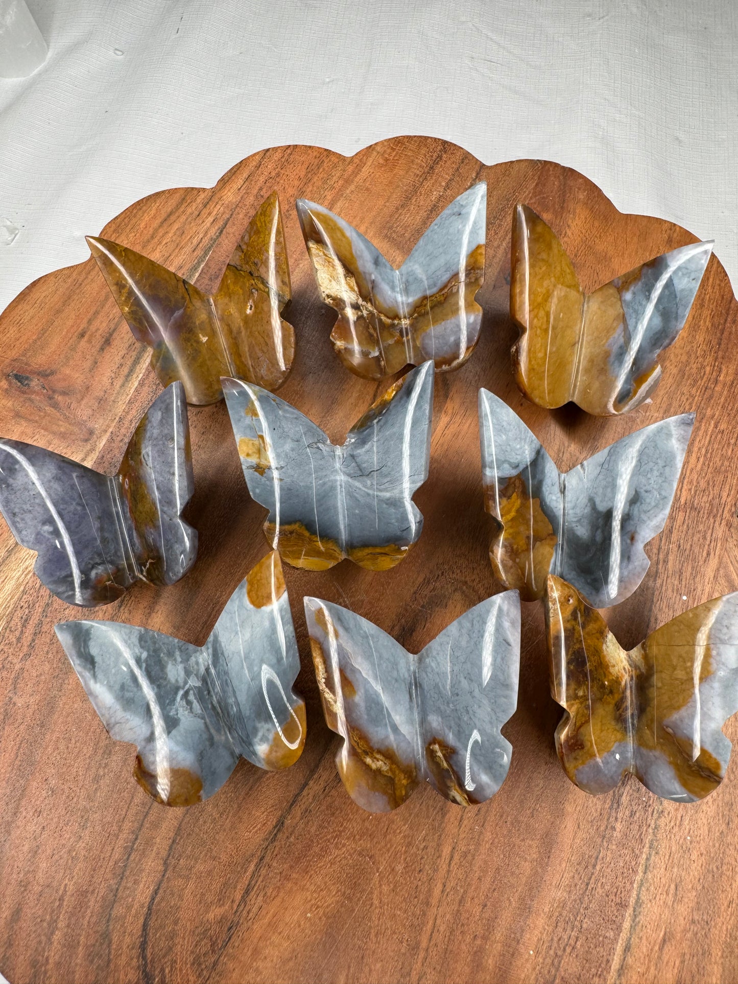 Oregon Jasper 3D Butterflies