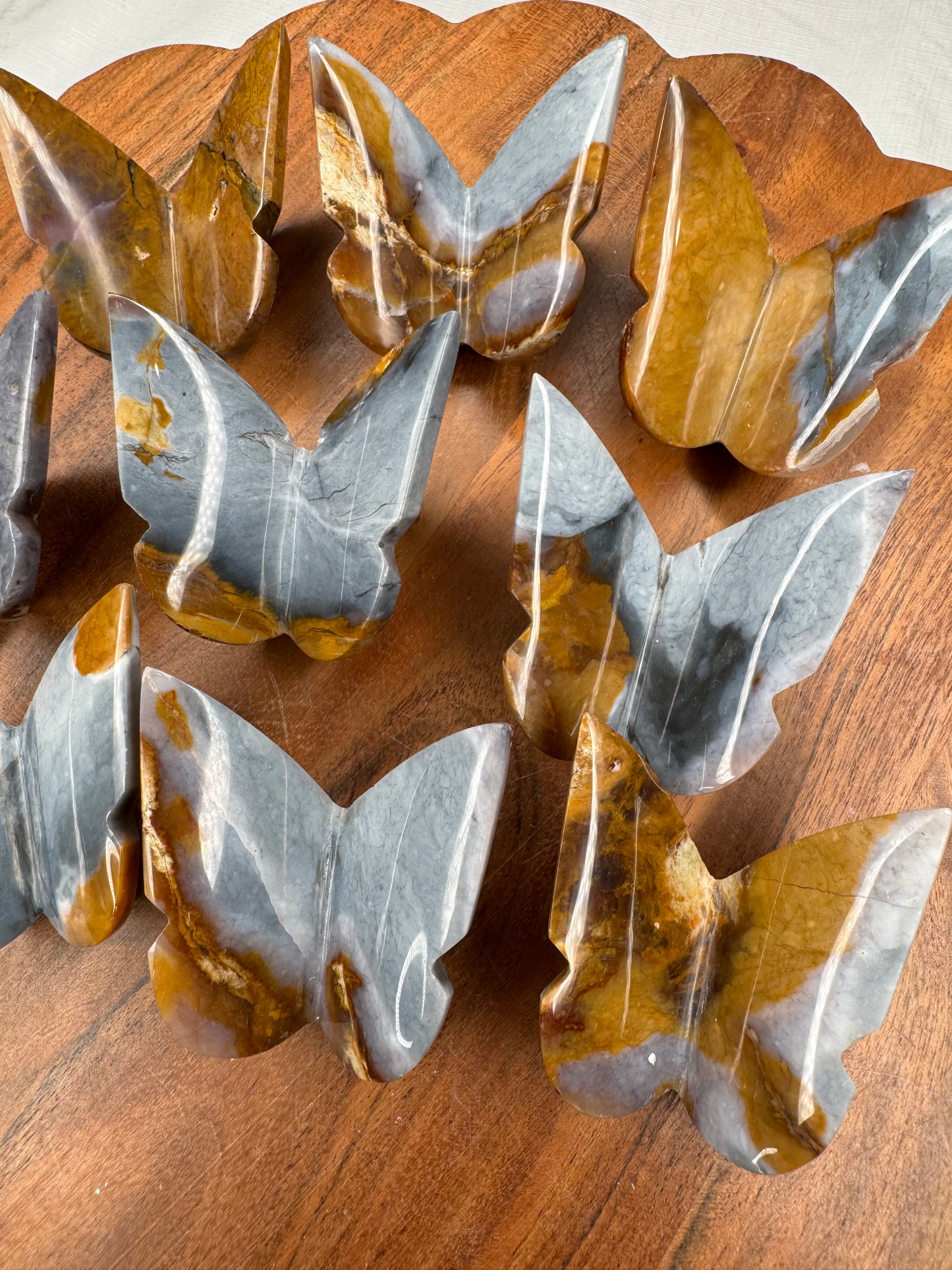 Oregon Jasper 3D Butterflies