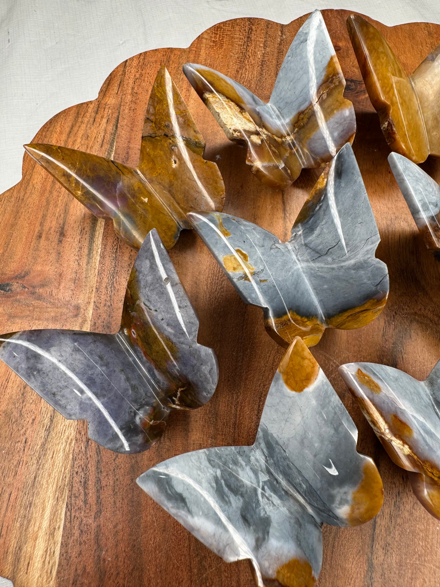 Oregon Jasper 3D Butterflies