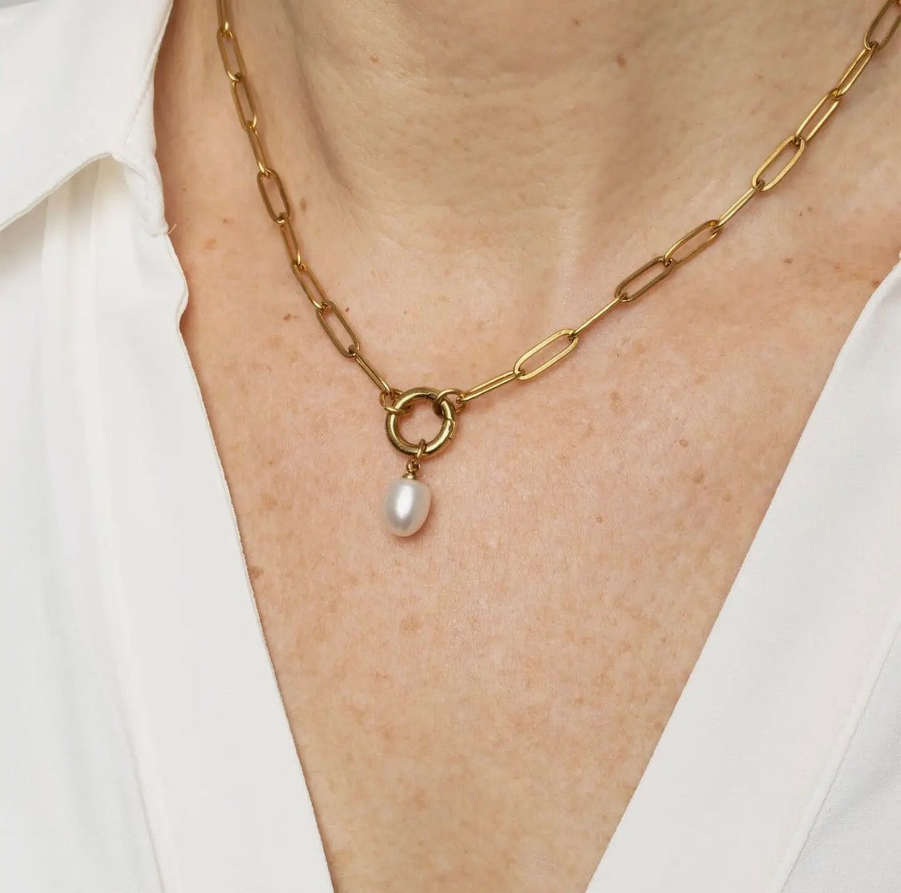 Natural Pearl Charm