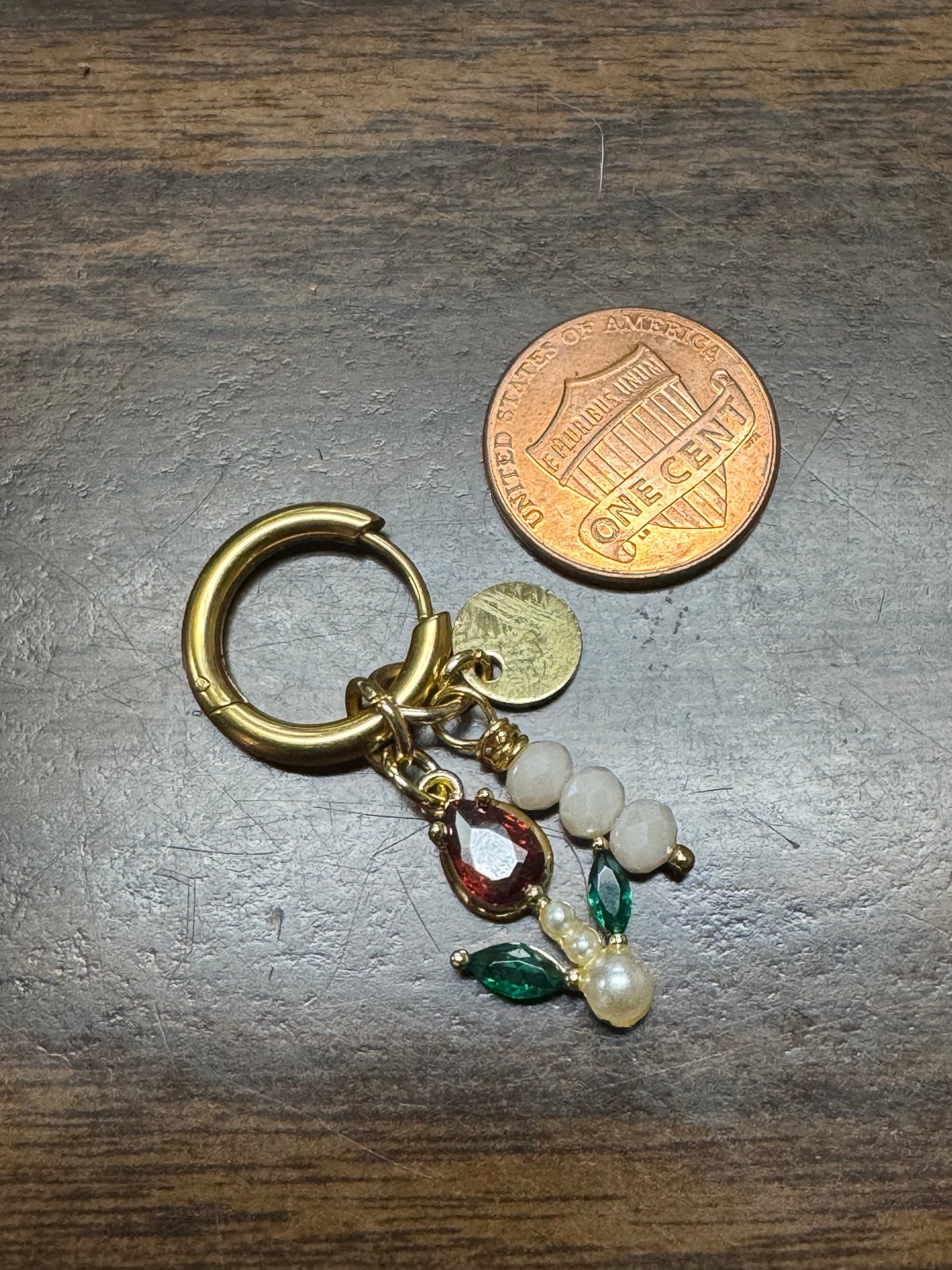 Tulip Charm Earring