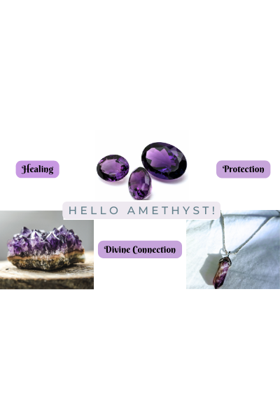 Crystal of the Month - Hello Amethyst!