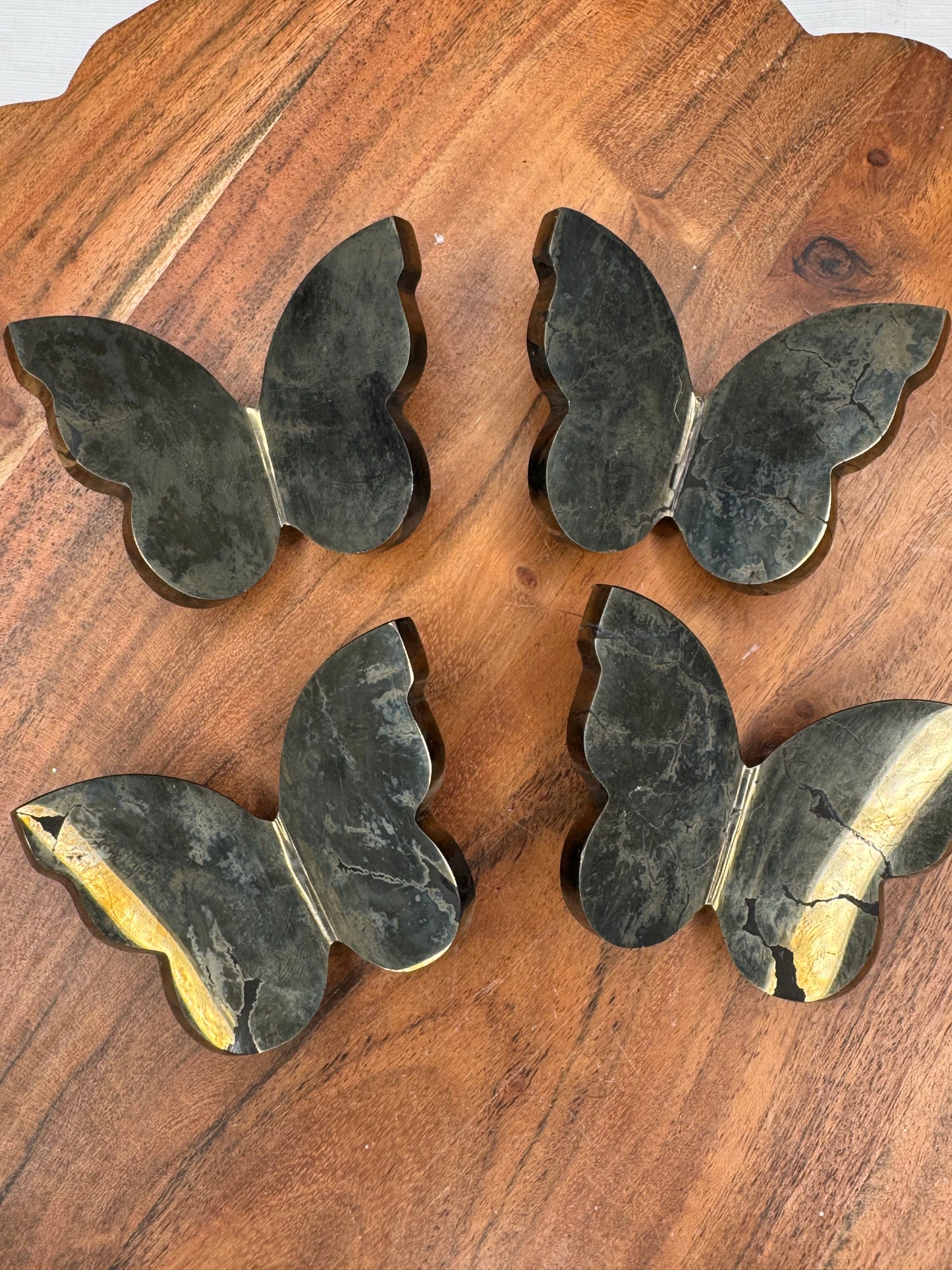 Indian Pyrite 3D Butterflies