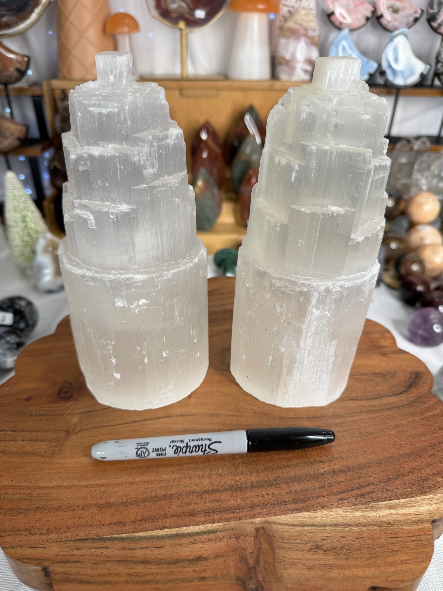 Selenite Lamp