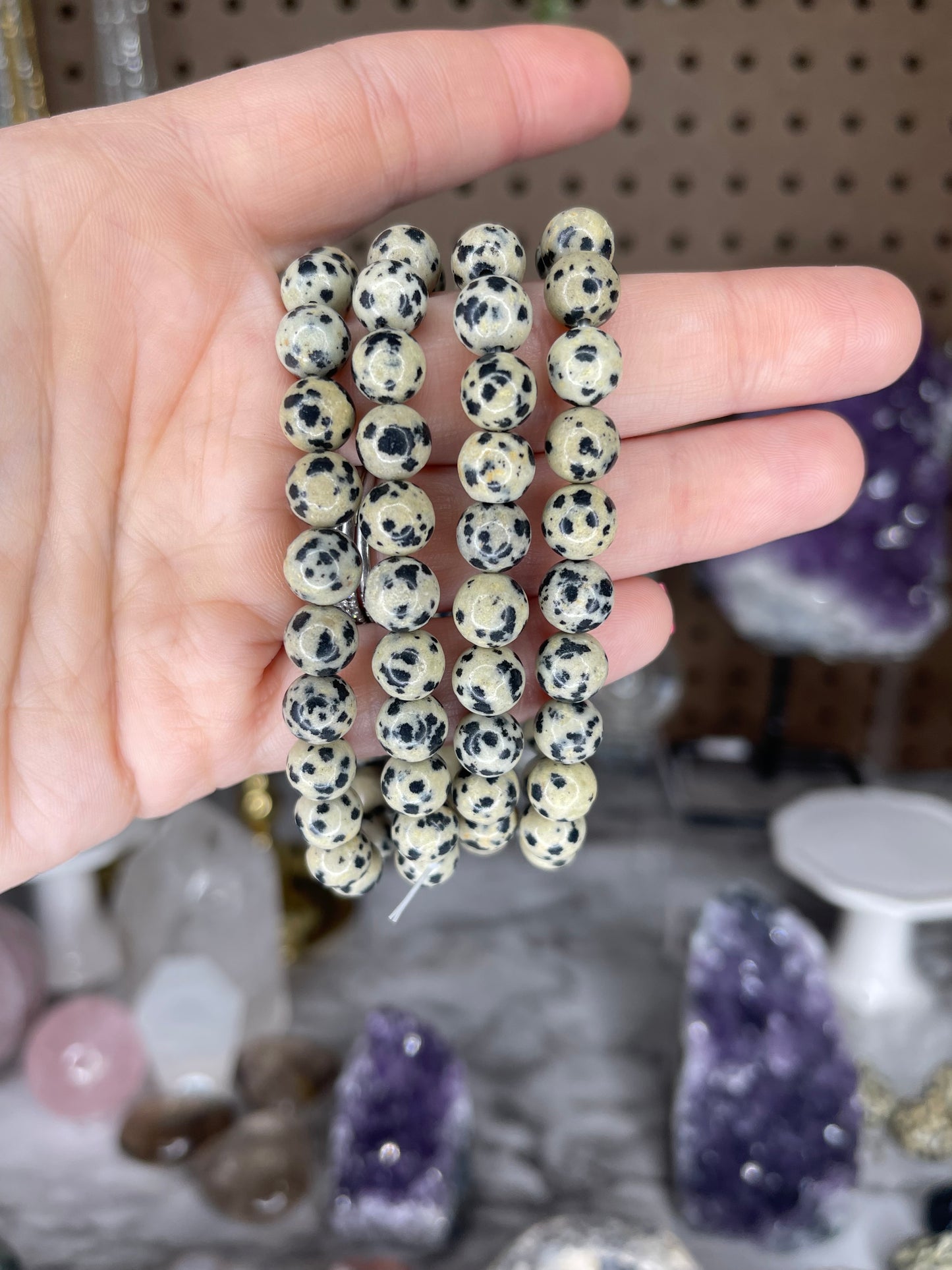 Dalmatian Jasper Bracelet