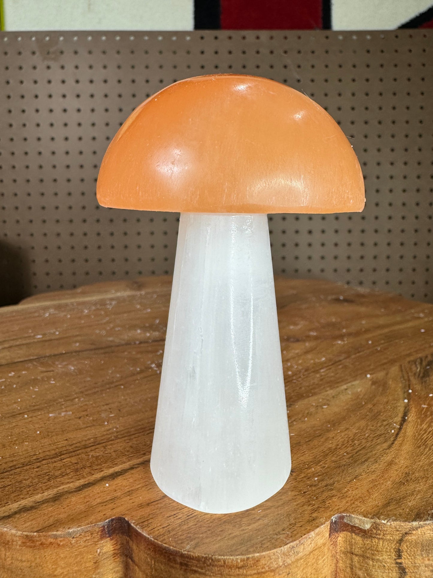 Selenite Mushroom (10cm)