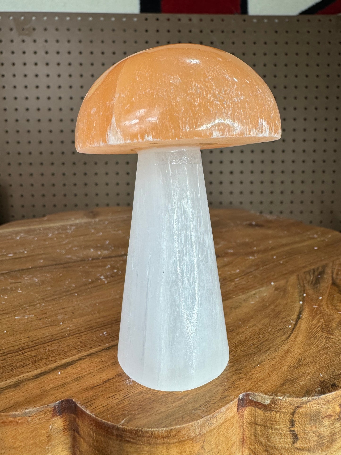 Selenite Mushroom (10cm)