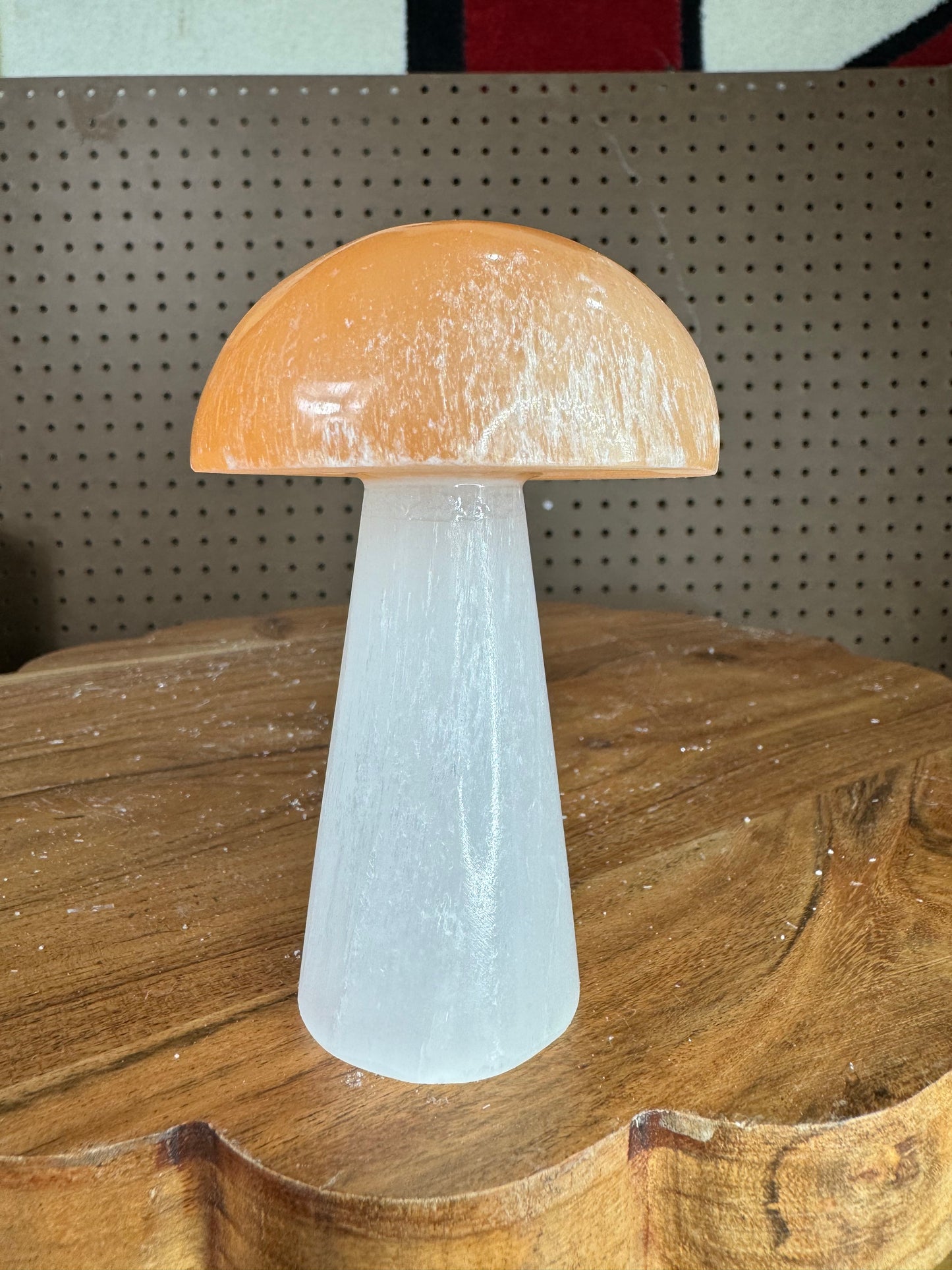 Selenite Mushroom (10cm)