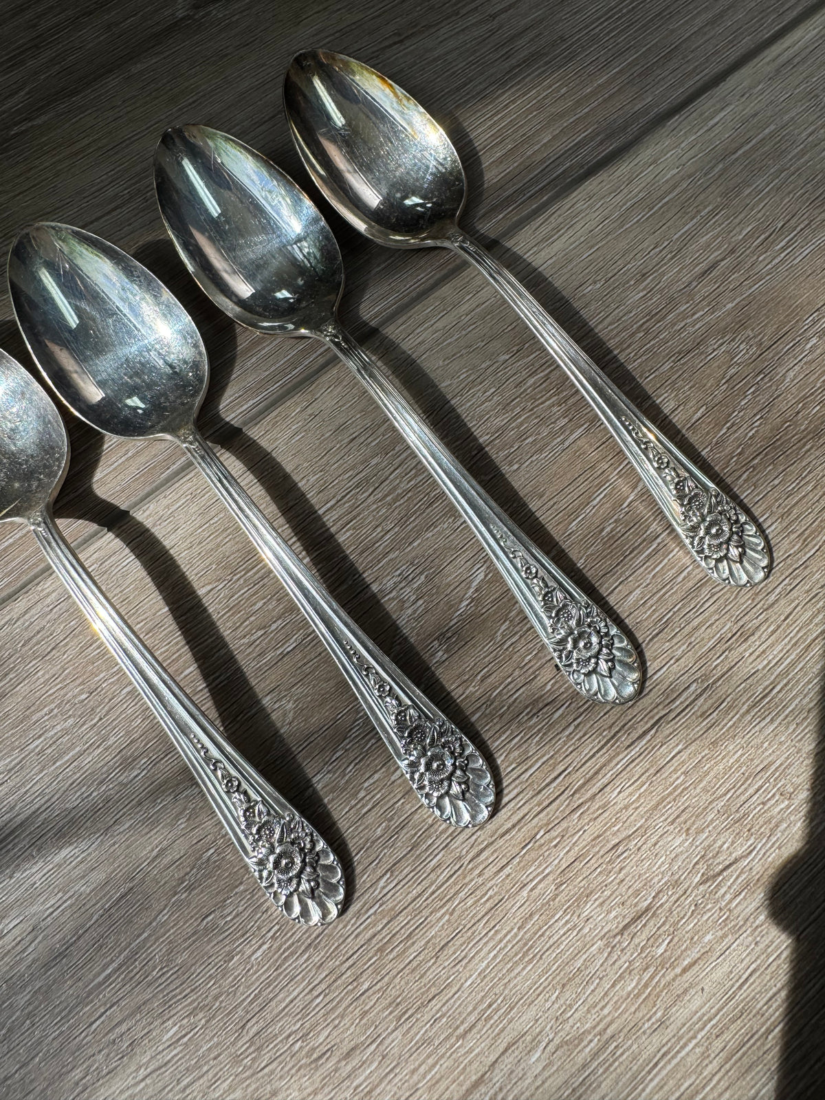 Rose Jubilee Spoon rings