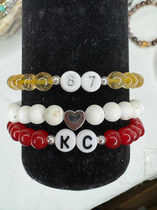 Game Day Player Bracelet Stack