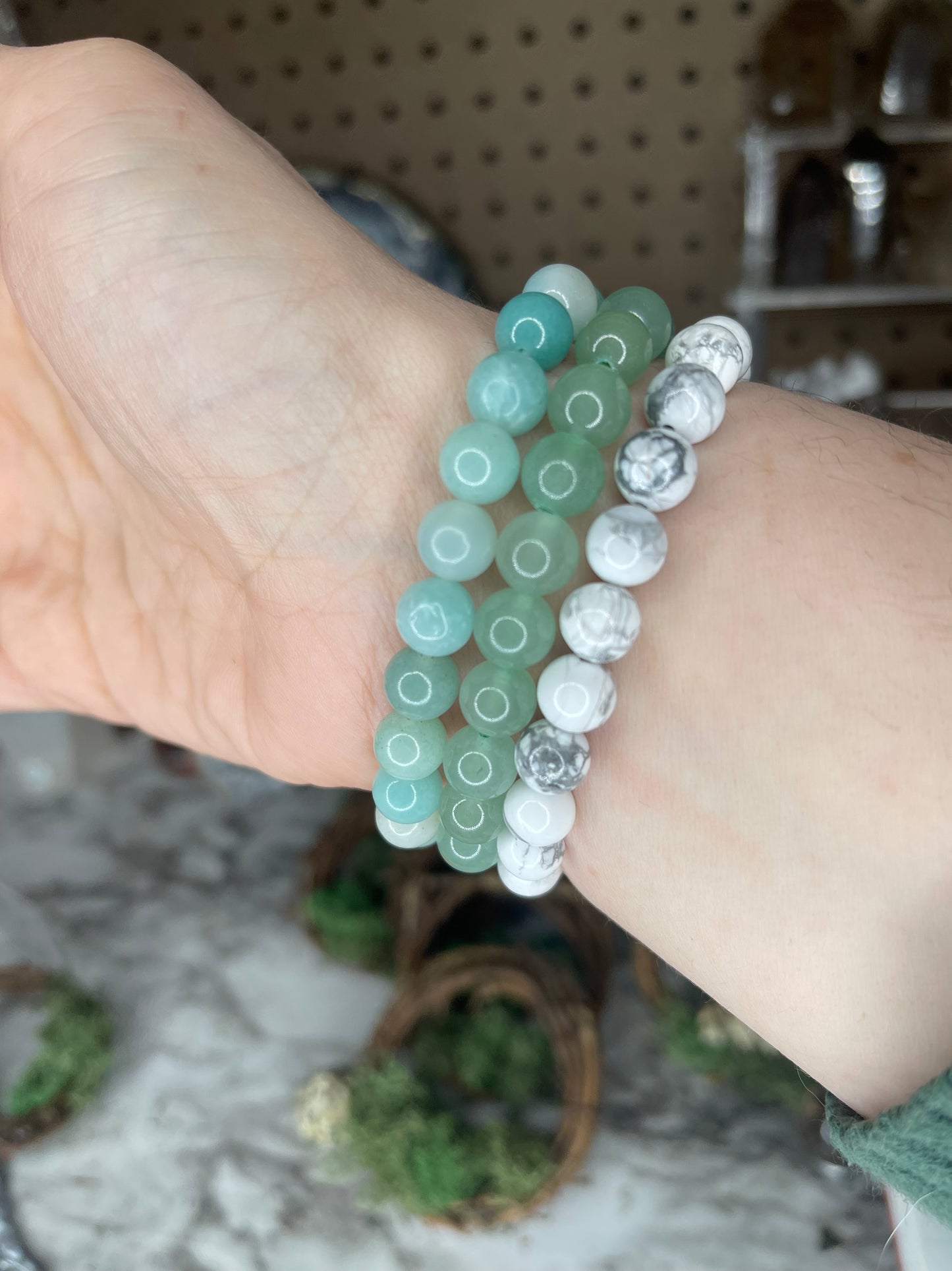 Peace and Calming Bracelet stack