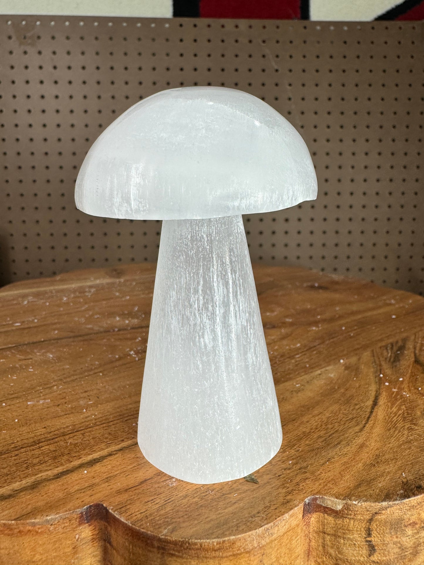 Selenite Mushroom (10cm)