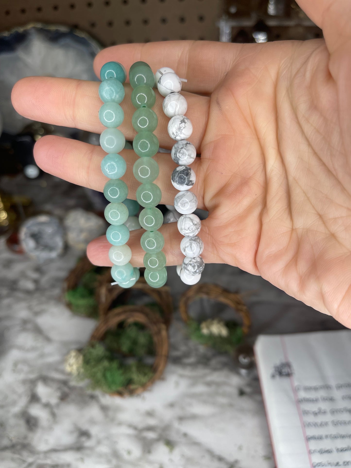 Peace and Calming Bracelet stack