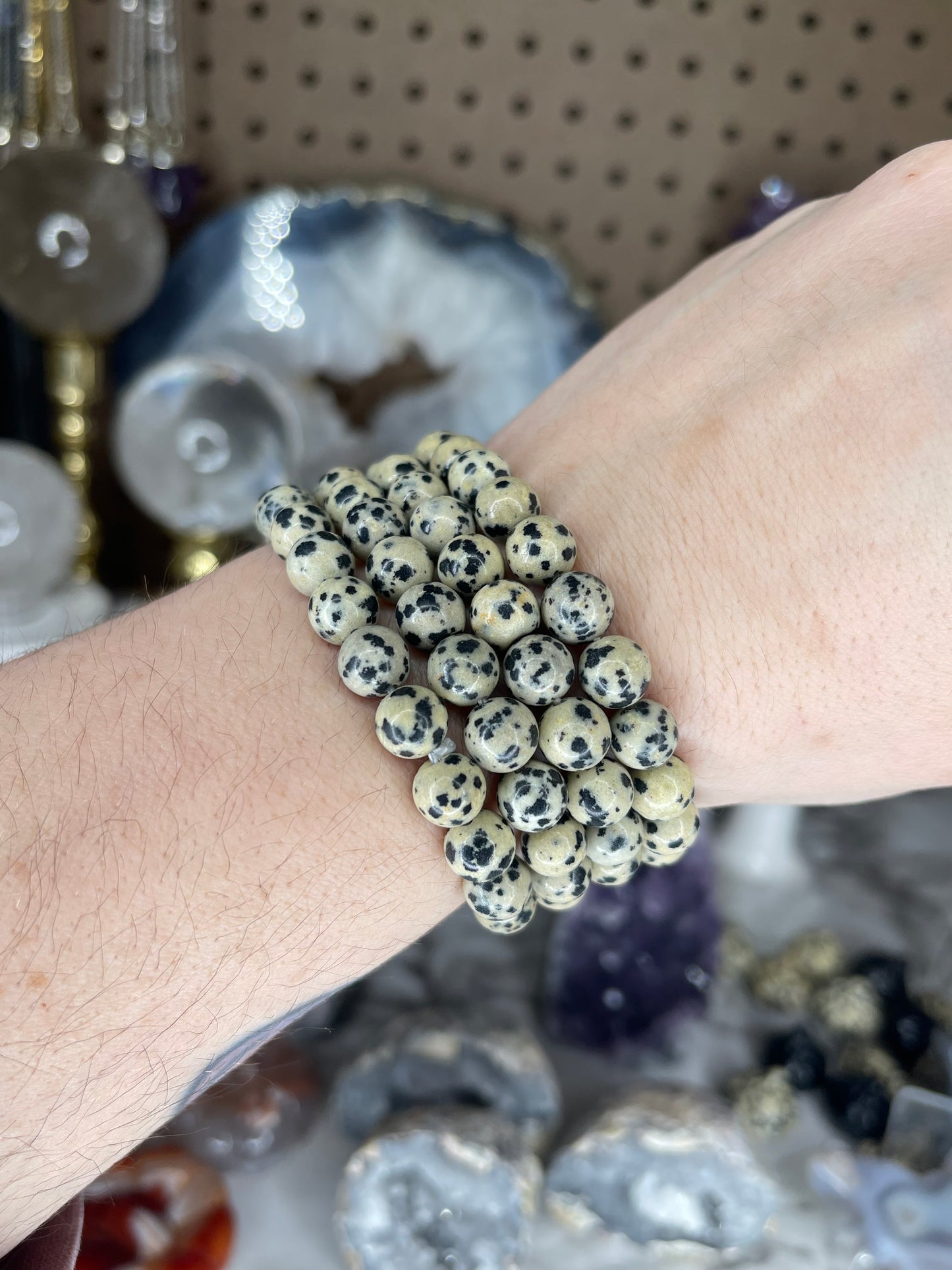 Dalmatian Jasper Bracelet