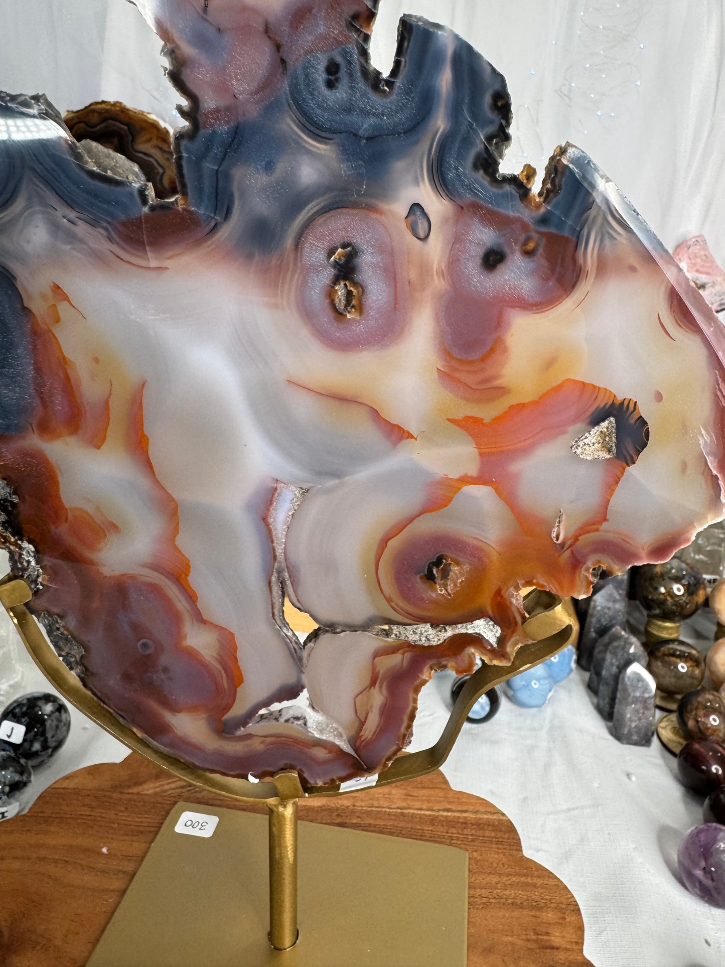 Special Agate Slab (C) on Stand