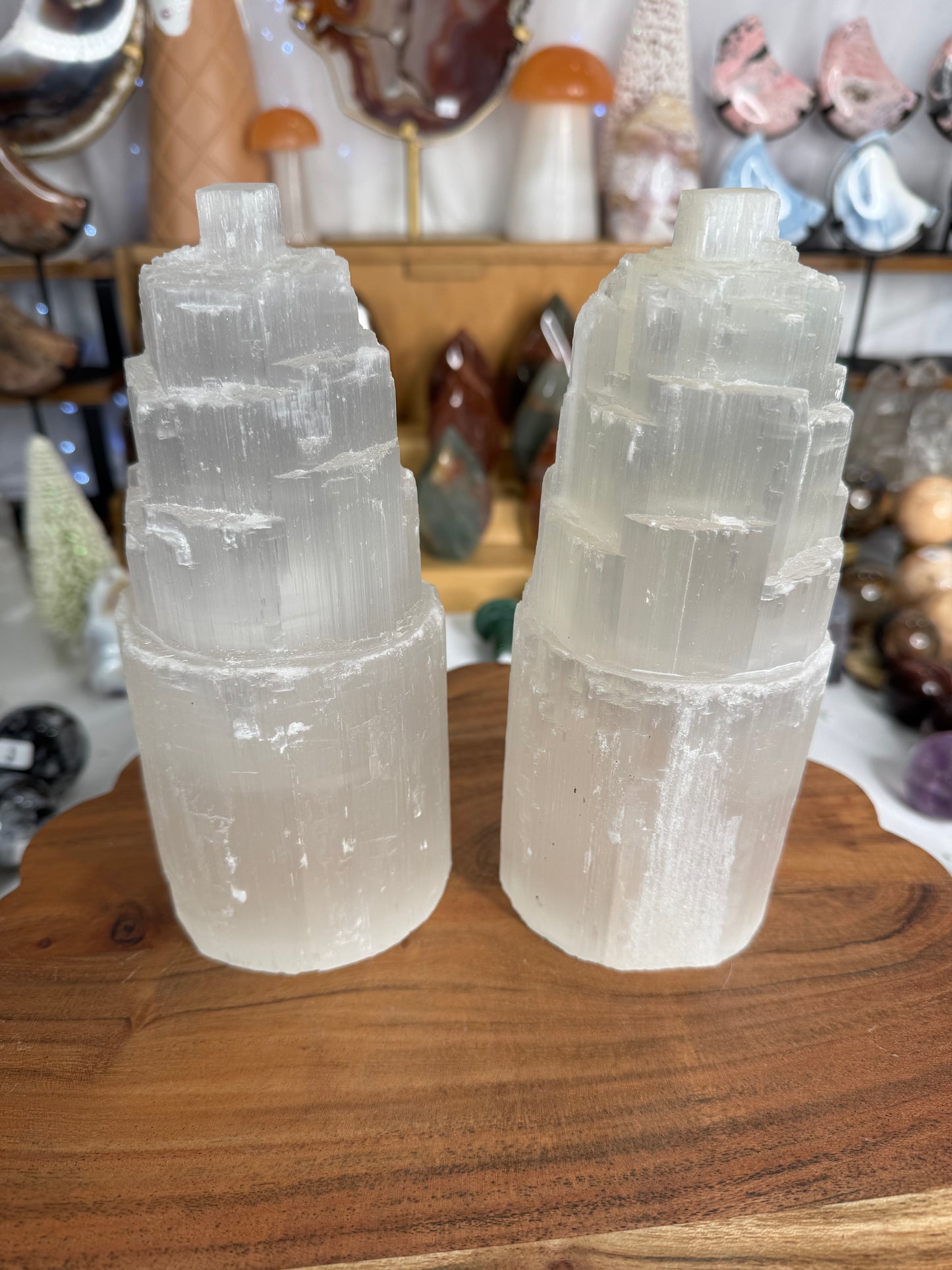 Selenite Lamp