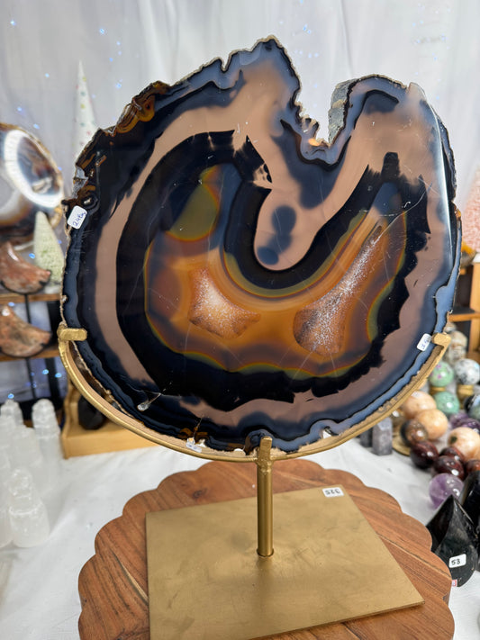 Special Agate Slab (B) on Stand