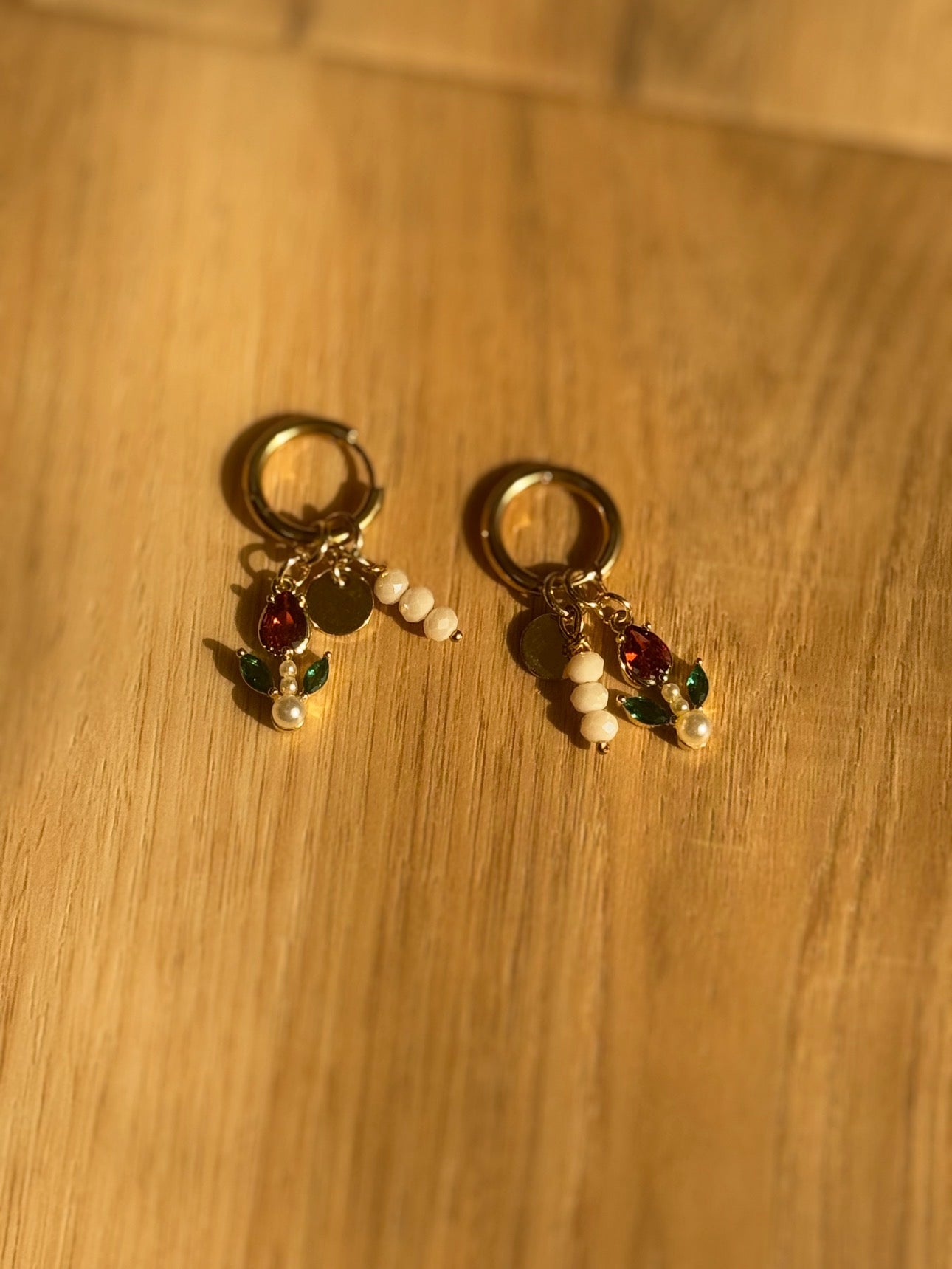 Tulip Charm Earring