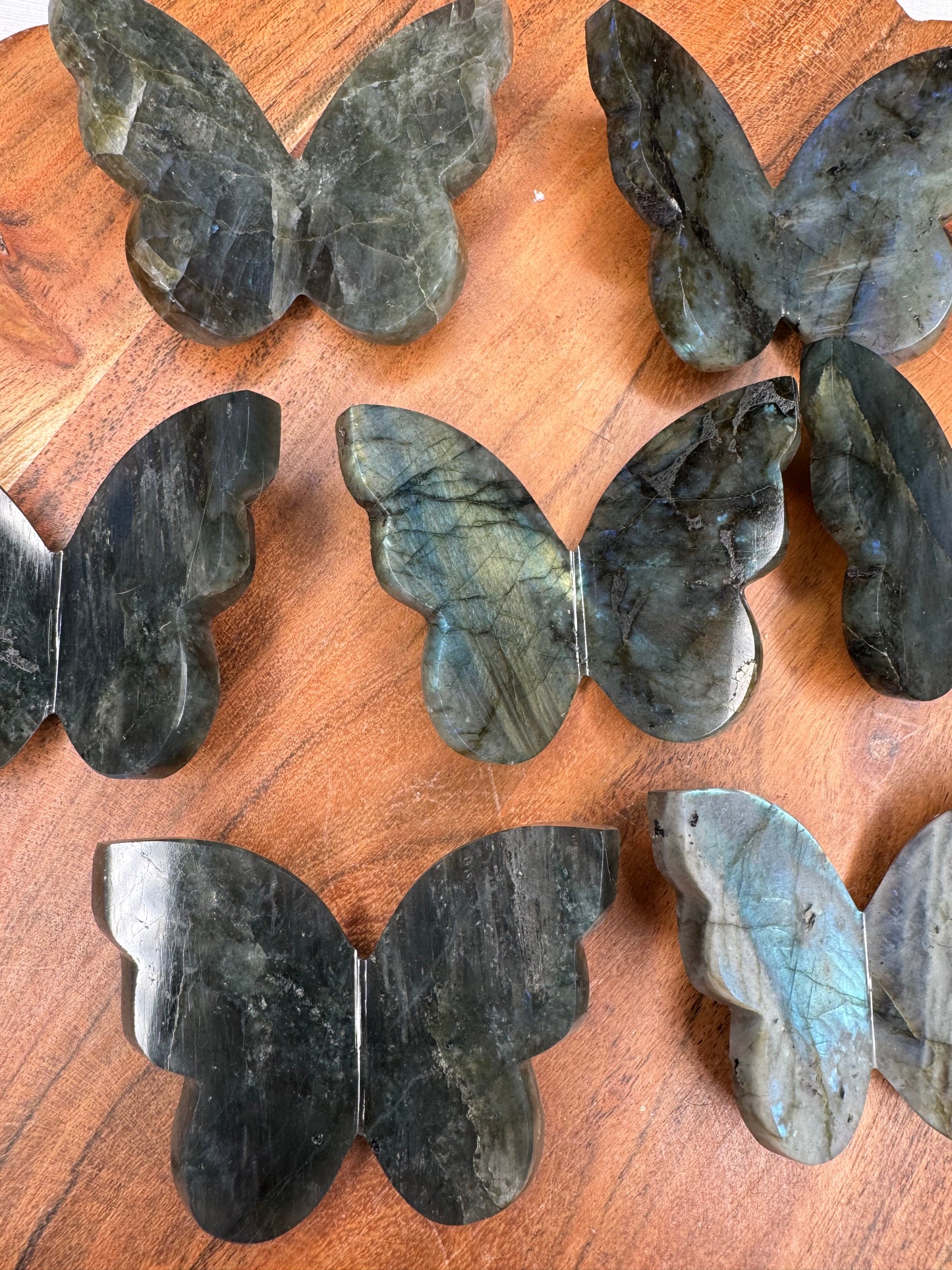 Labradorite 3D Butterflies