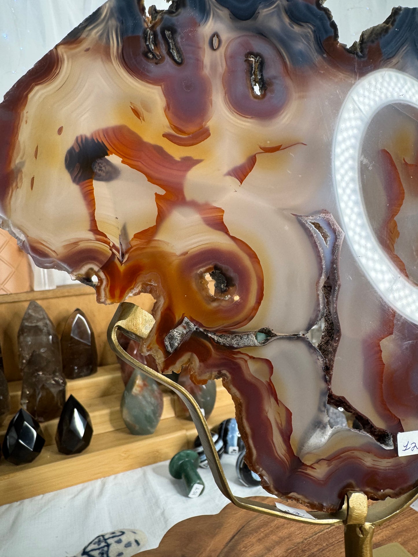 Special Agate Slab (C) on Stand