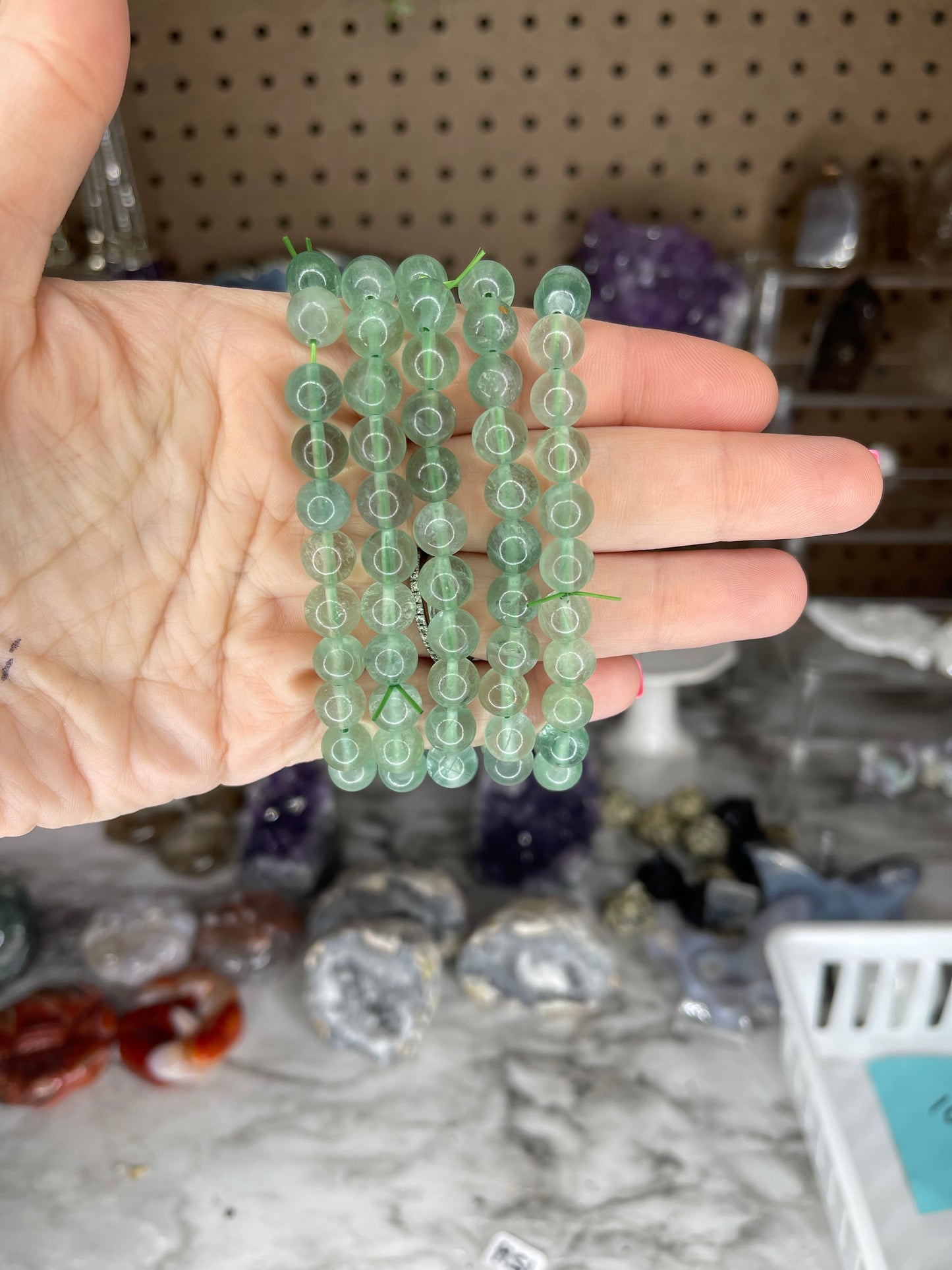 Green Fluorite Bracelet