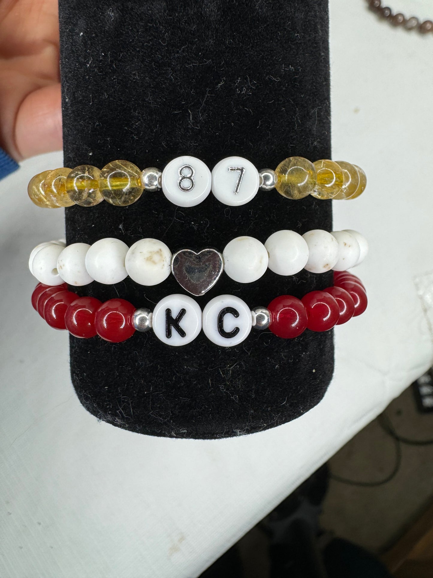 Game Day Player Bracelet Stack