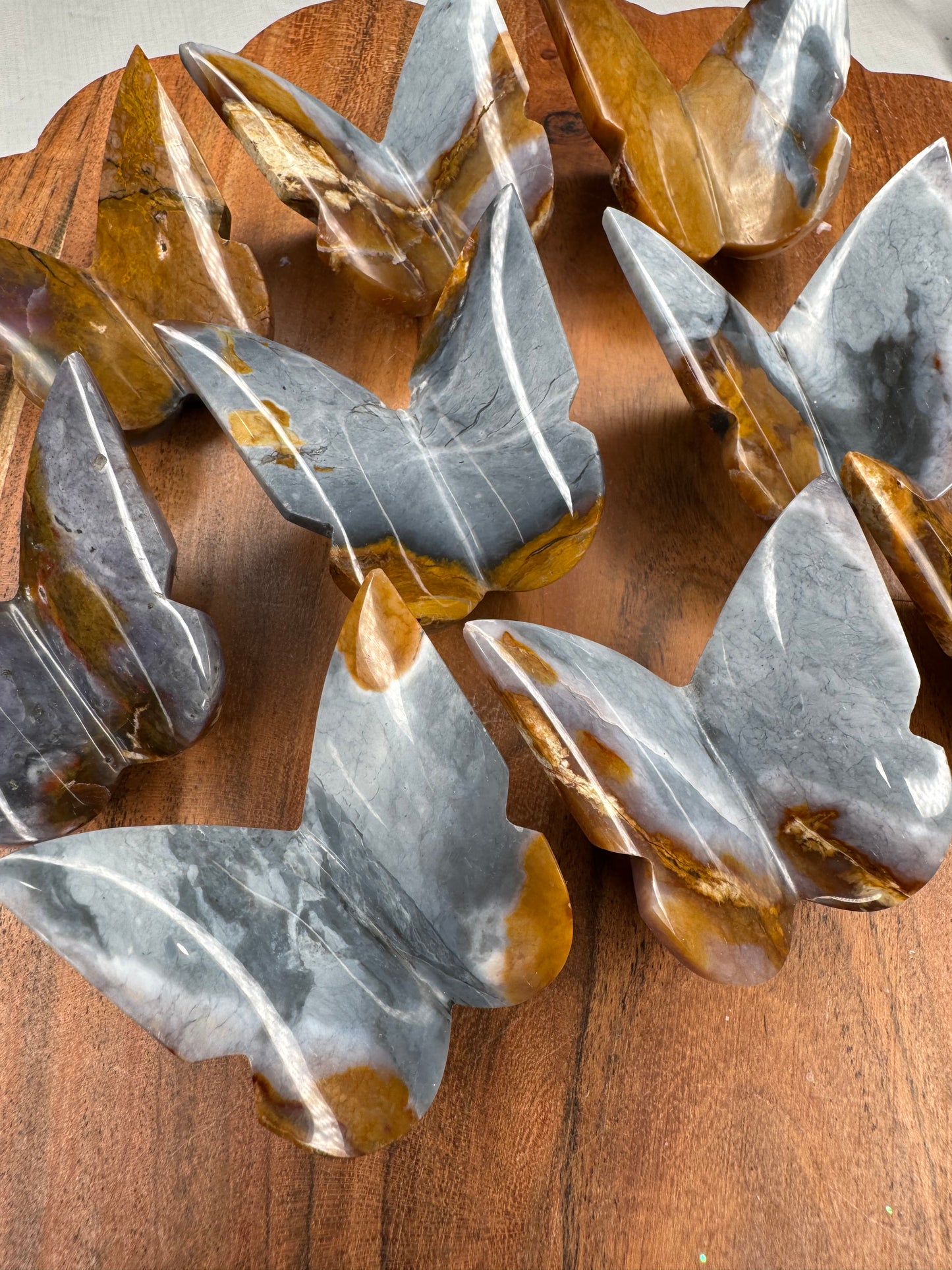 Oregon Jasper 3D Butterflies