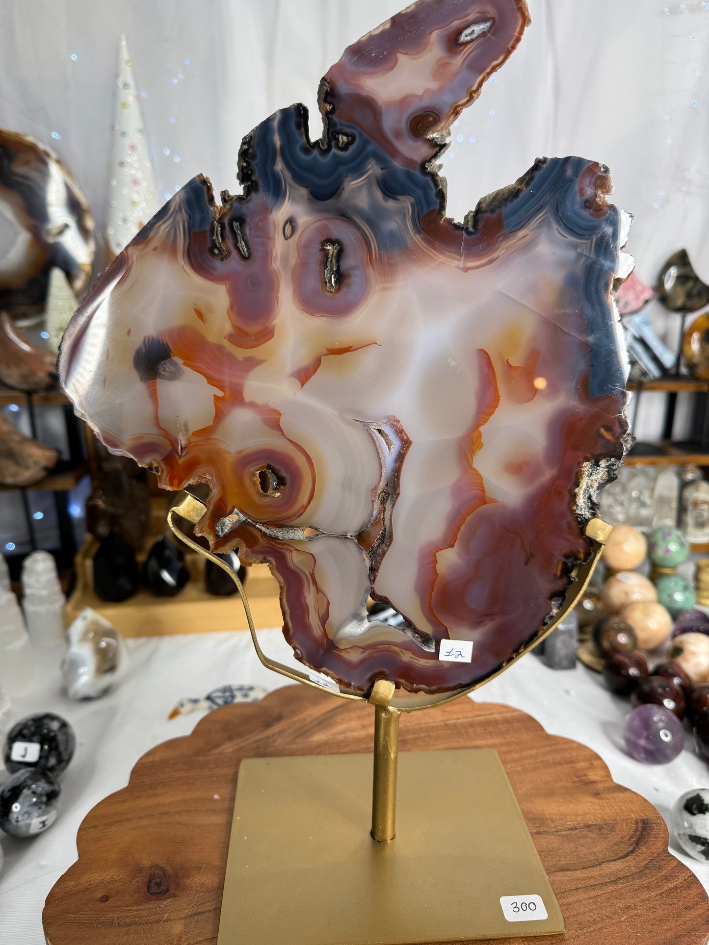 Special Agate Slab (C) on Stand