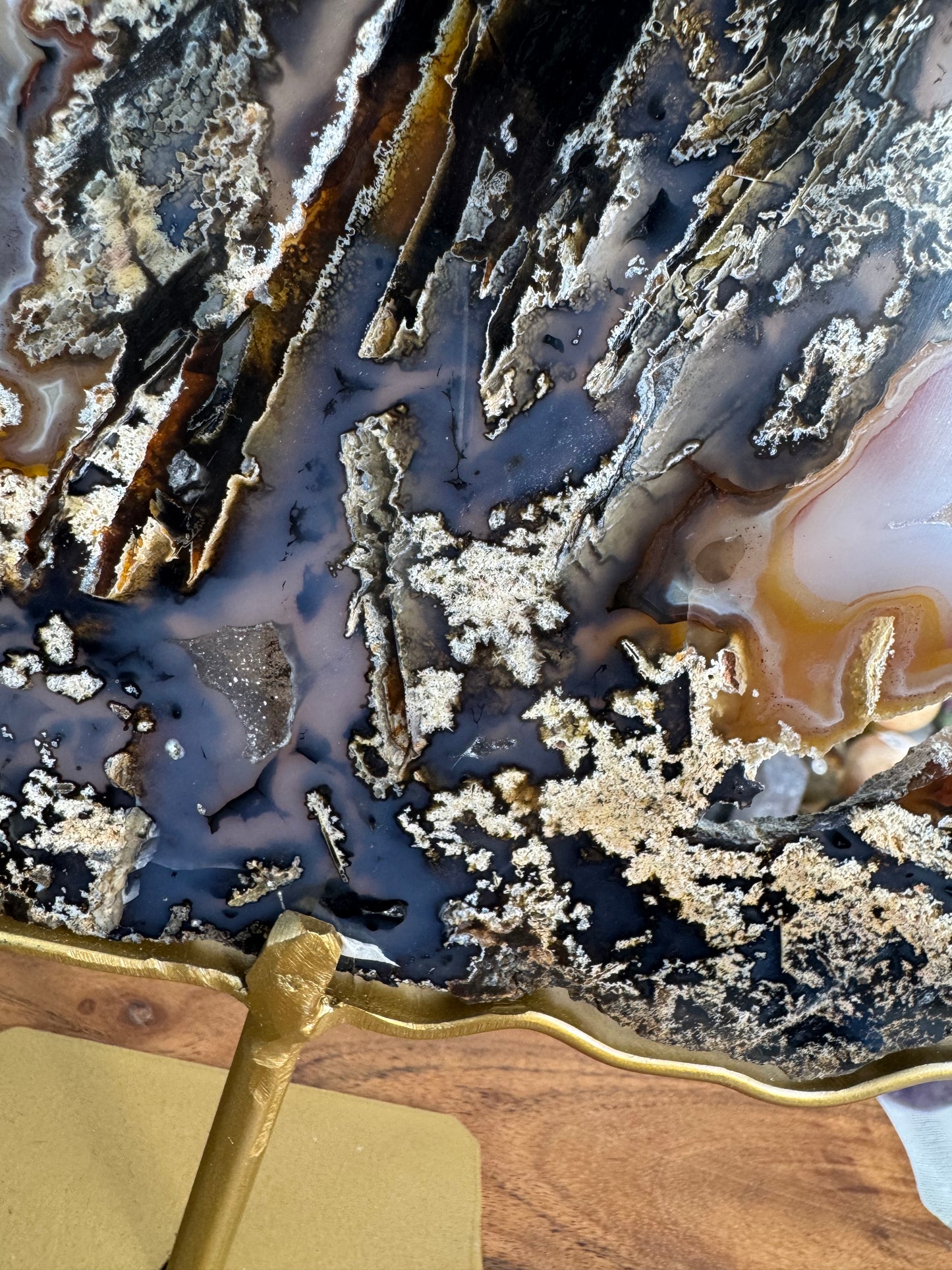 Special Agate Slab (D) on Stand