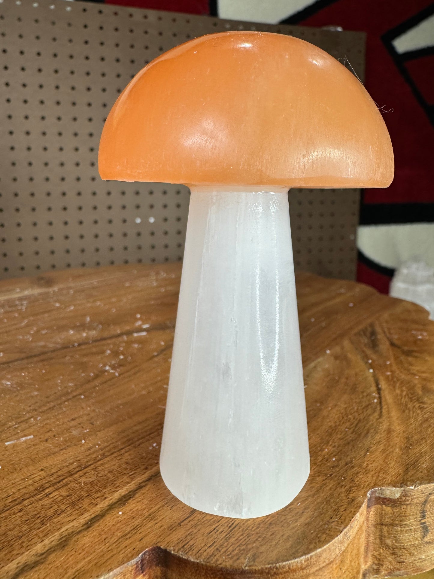 Selenite Mushroom (10cm)