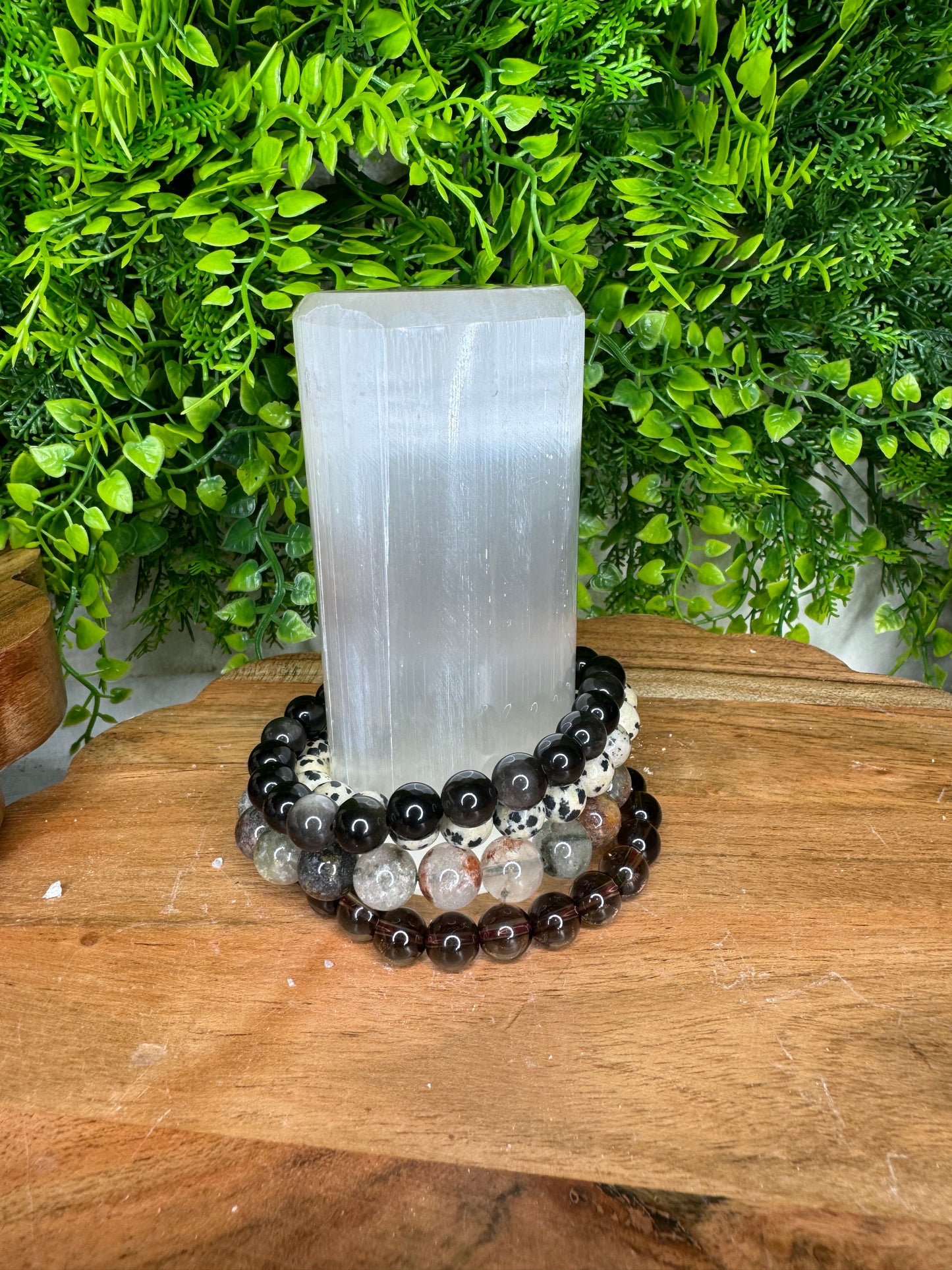 Selenite Harmonizer Bracelet Holder