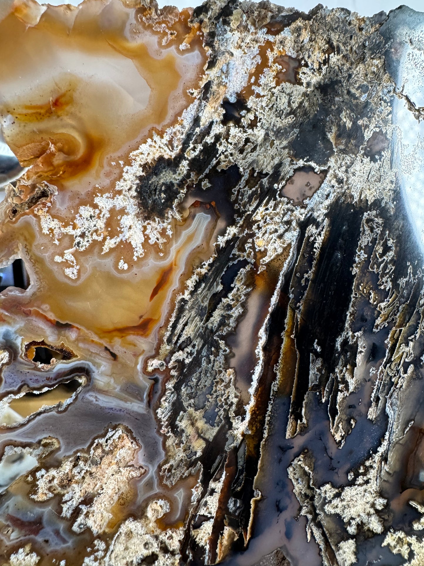 Special Agate Slab (D) on Stand