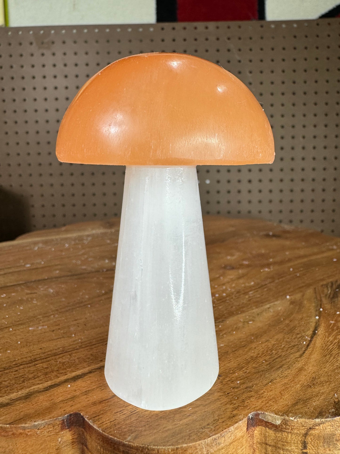 Selenite Mushroom (10cm)