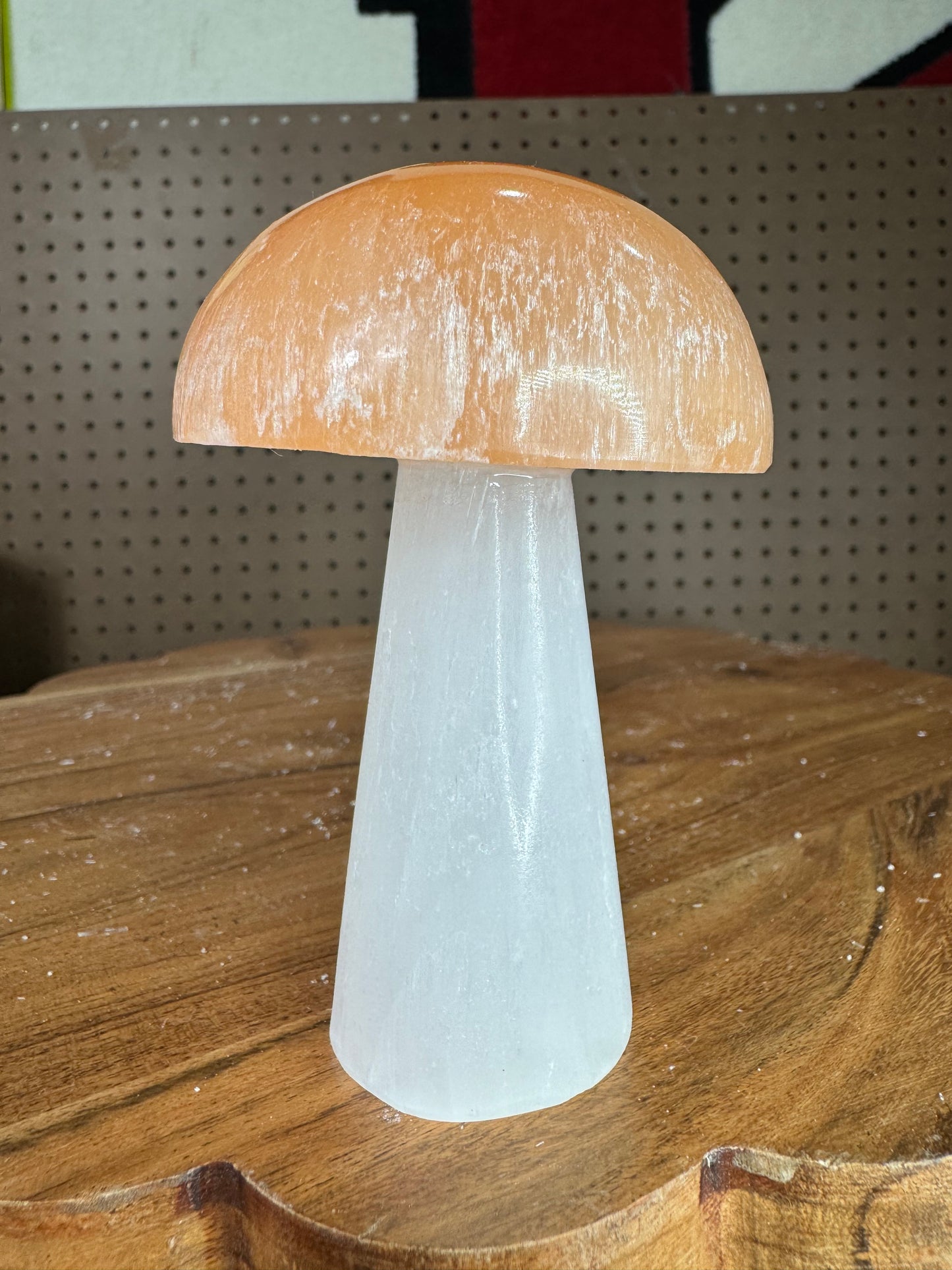 Selenite Mushroom (10cm)