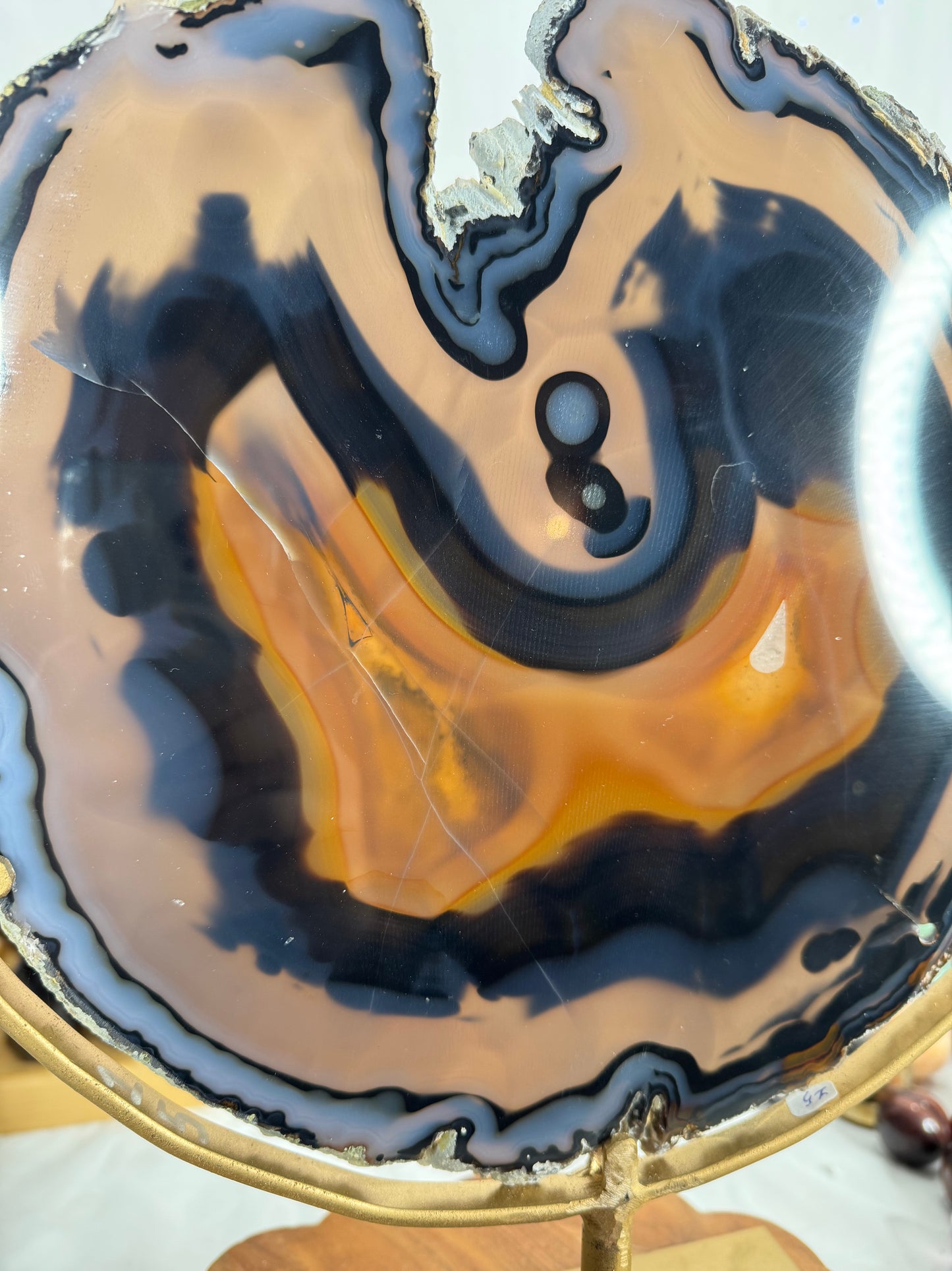 Special Agate Slab (B) on Stand