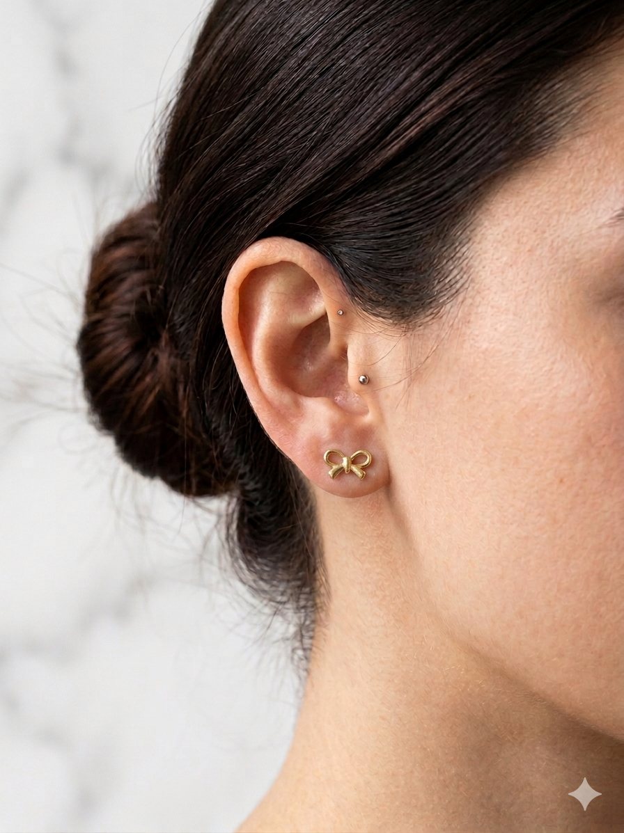 Bow Stud earrings