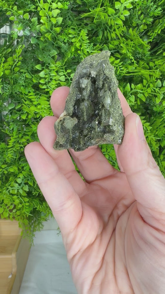 Epidote in Quartz from Turkey (I)